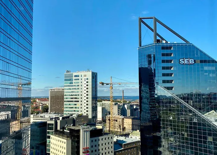 公寓 Heart With Stunning Sea & Views